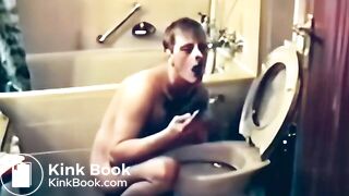 shit eater eating his own shit