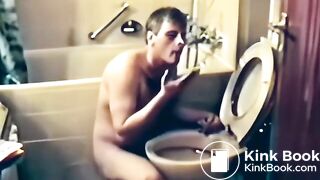 shit eater eating his own shit