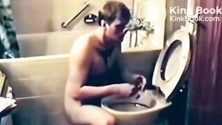 shit eater eating his own shit