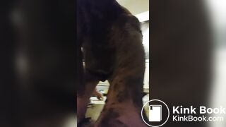 Shit smearing all over me