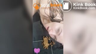 Horny poop in the shower