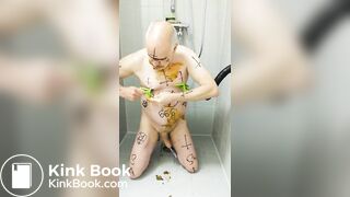 Satan Slave Eats His Shit During Enema Treatment