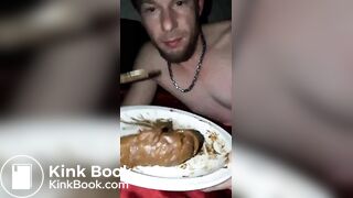 andy eats his shit