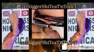 Coon Nigger Shit Eating Toilet
