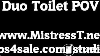TMistressT femdom mistress scat toilet slave