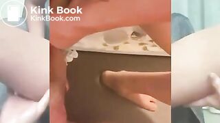 asian hole and shit eating