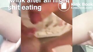 asian hole and shit eating