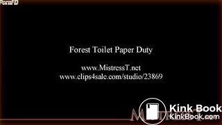 TMistressT femdom mistress scat toilet slave