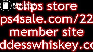 GWiskey femdom mistress scat toilet slave