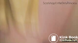 SCAT - Dirty Princess pooping