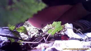 Spanish girl leaks grool while pooping