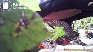 Spanish girl leaks grool while pooping