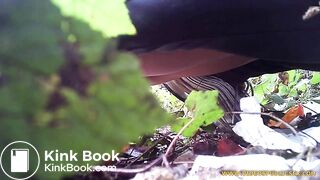 Spanish girl leaks grool while pooping