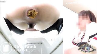 SCAT - Asian girls pooping in the toilet 2