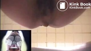 SCAT - Asian girls pooping in the toilet 7