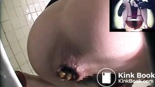 SCAT - Asian girls pooping in the toilet 7