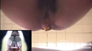 SCAT - Asian girls pooping in the toilet 7