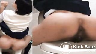 SCAT - Asian girls pooping in the toilet 7
