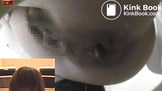 SCAT - Asian girls pooping in the toilet 8