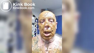 Mit Scheisse einreiben und Scheisse essen