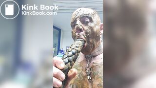 Mit Scheisse einreiben und Scheisse essen