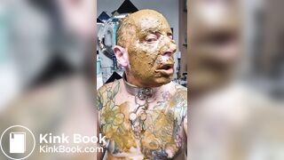 Mit Scheisse einreiben und Scheisse essen