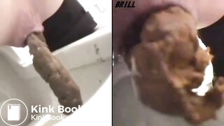 SCAT - Asian girls pooping in the toilet 4