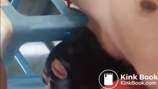 SCAT - Asian girls pooping in the toilet 4