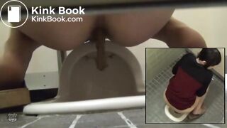 SCAT - Asian girls pooping in the toilet 7