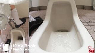 SCAT - Asian girls pooping in the toilet 5