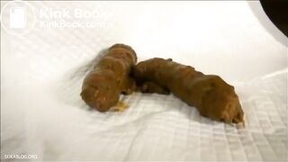 SCAT - Asian girls pooping in the toilet 8