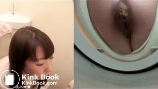 SCAT - Asian girls pooping in the toilet 7