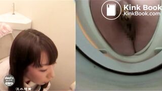 SCAT - Asian girls pooping in the toilet 7