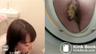 SCAT - Asian girls pooping in the toilet 7