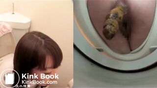 SCAT - Asian girls pooping in the toilet 7