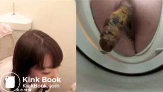 SCAT - Asian girls pooping in the toilet 7