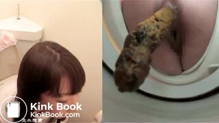 SCAT - Asian girls pooping in the toilet 7