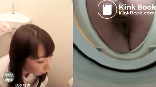 SCAT - Asian girls pooping in the toilet 7