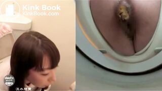 SCAT - Asian girls pooping in the toilet 7