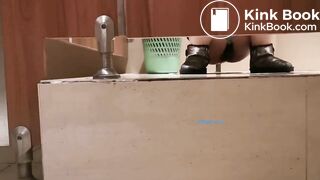 SCAT - Asian girls pooping in the toilet 9