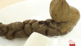 SCAT - Asian girls pooping in the toilet 7