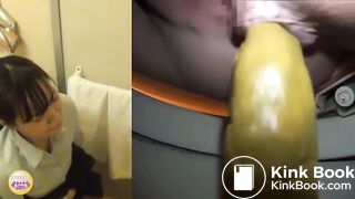 SCAT - Asian girls pooping in the toilet 7