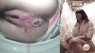 SCAT - Asian girls pooping in the toilet 7