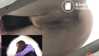 SCAT - Asian girls pooping in the toilet 7