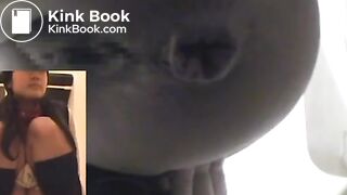 SCAT - Asian girls pooping in the toilet