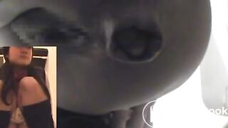 SCAT - Asian girls pooping in the toilet