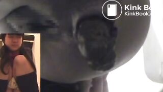 SCAT - Asian girls pooping in the toilet