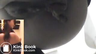 SCAT - Asian girls pooping in the toilet