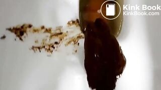 SCAT - Sexy girls Pooping 10