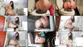 SCAT - Sexy girls Pooping 12